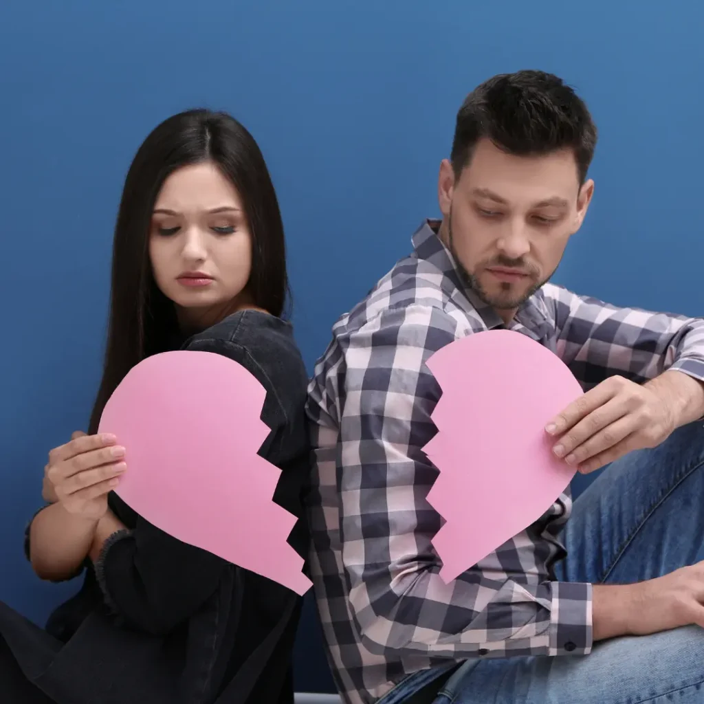 Separación, ruptura amorosa